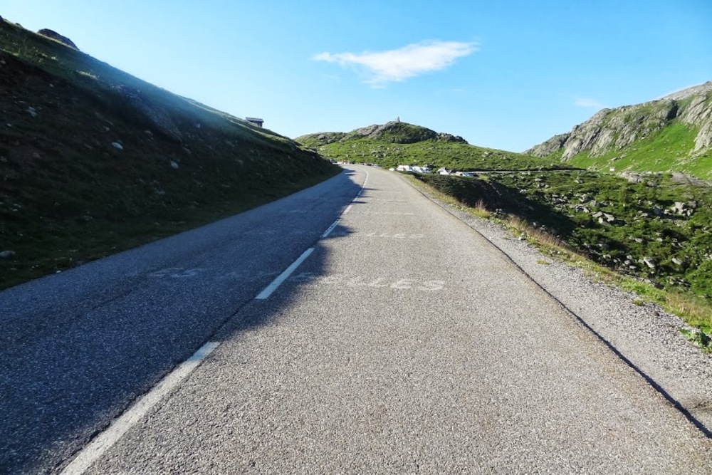 The last metres to the Col de la Croix de Fer