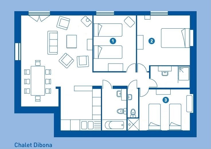 Dibona floor plan