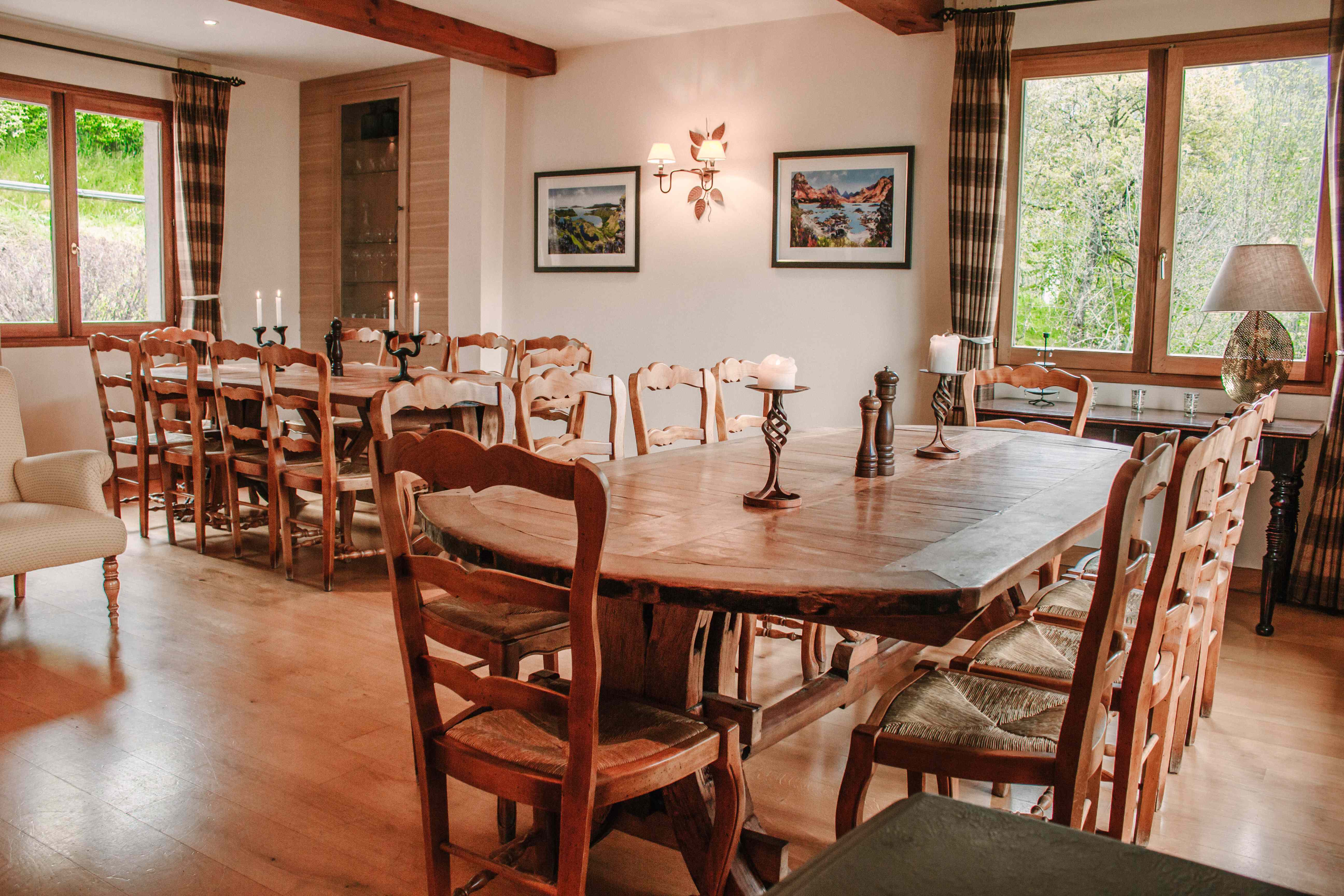 Dining - when the WHOLE of Saskia is sold to one group  7 